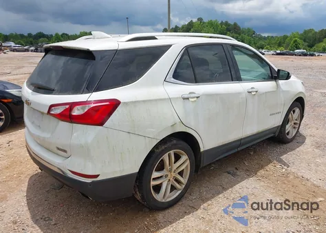 2018 Chevrolet Equinox Premier из США, поврежденный, VIN 2GNAXNEX0J6184861